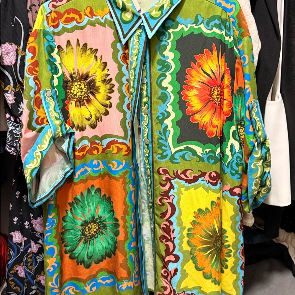 Alemais Multicolor Floral Men's Shirt